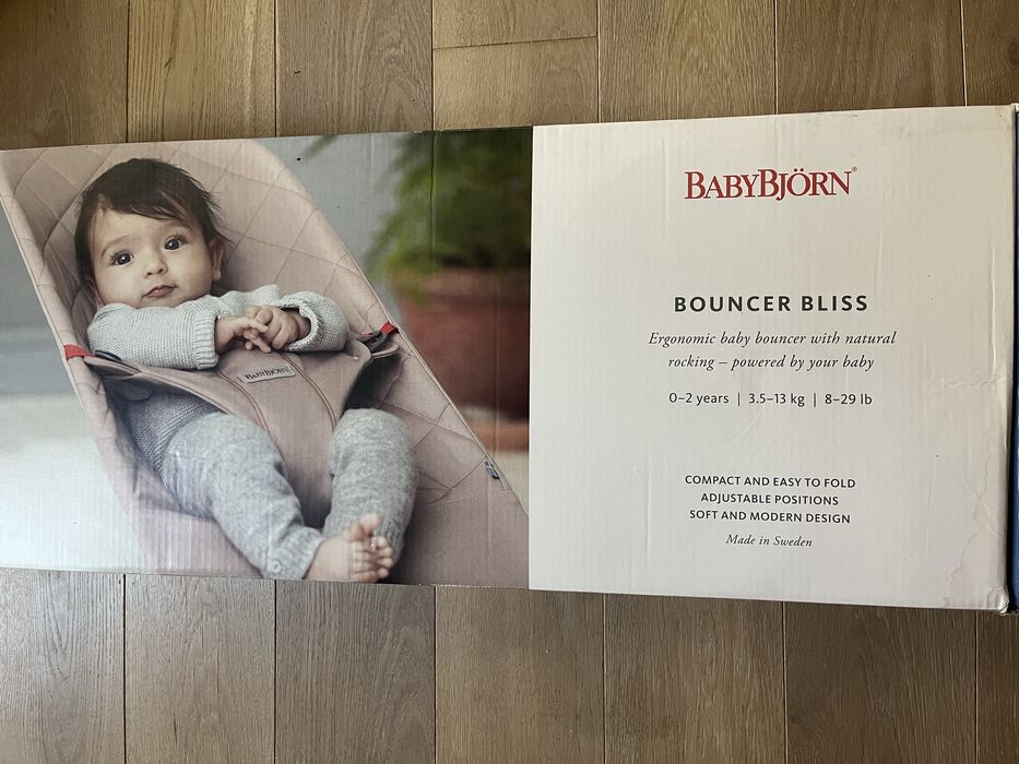 Leżaczek bujaczek babybjorn