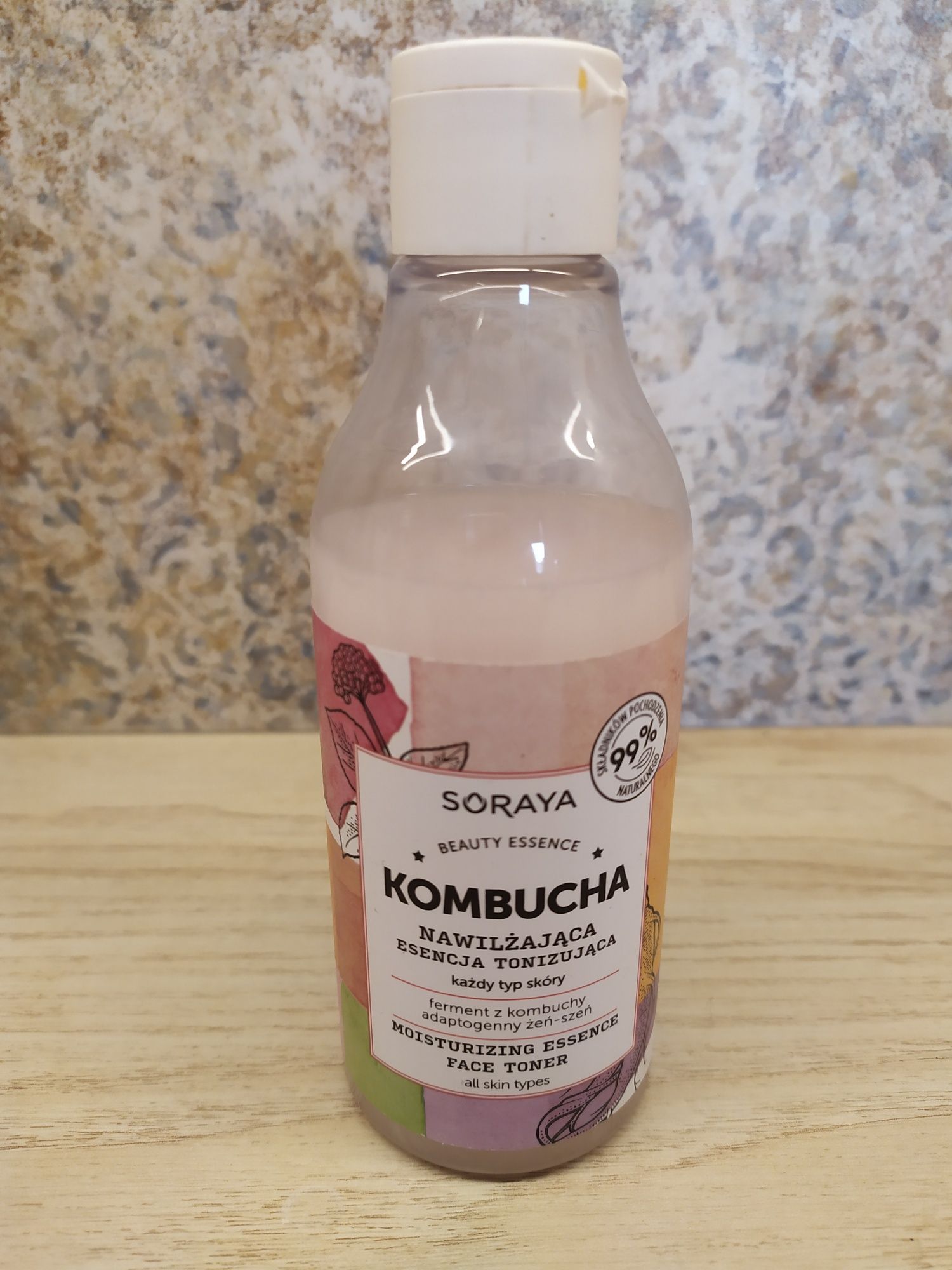 Kombucha Soraya seria do twarzy, cera sucha, krem tonik płyn micelarny