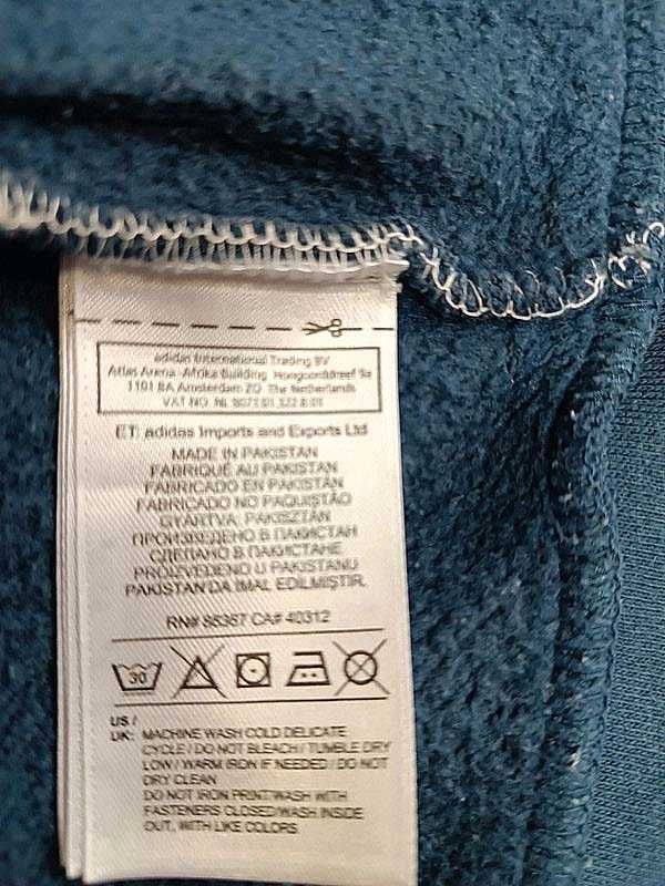 Adidas markowa bawełniana bluza roz S