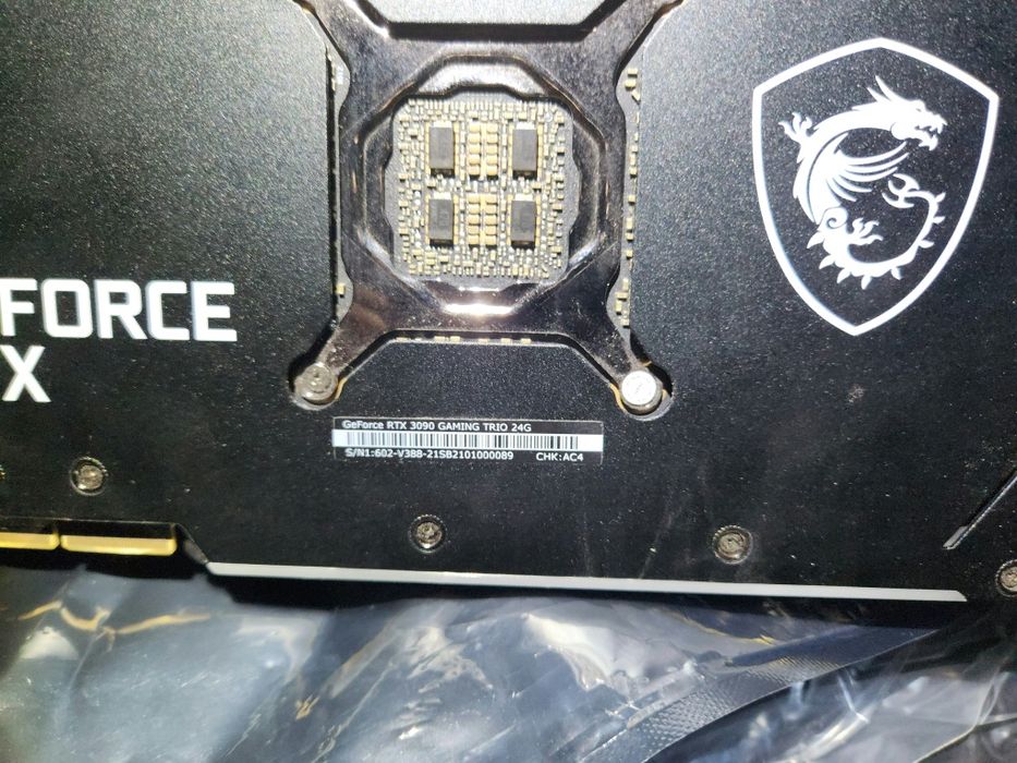 Відеокартка MSI Gaming Trio rtx3090