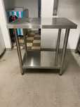 Mesa de apoio de inox