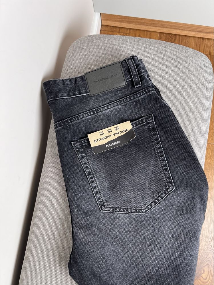 Джинси PULL&BEAR Straight Vintage