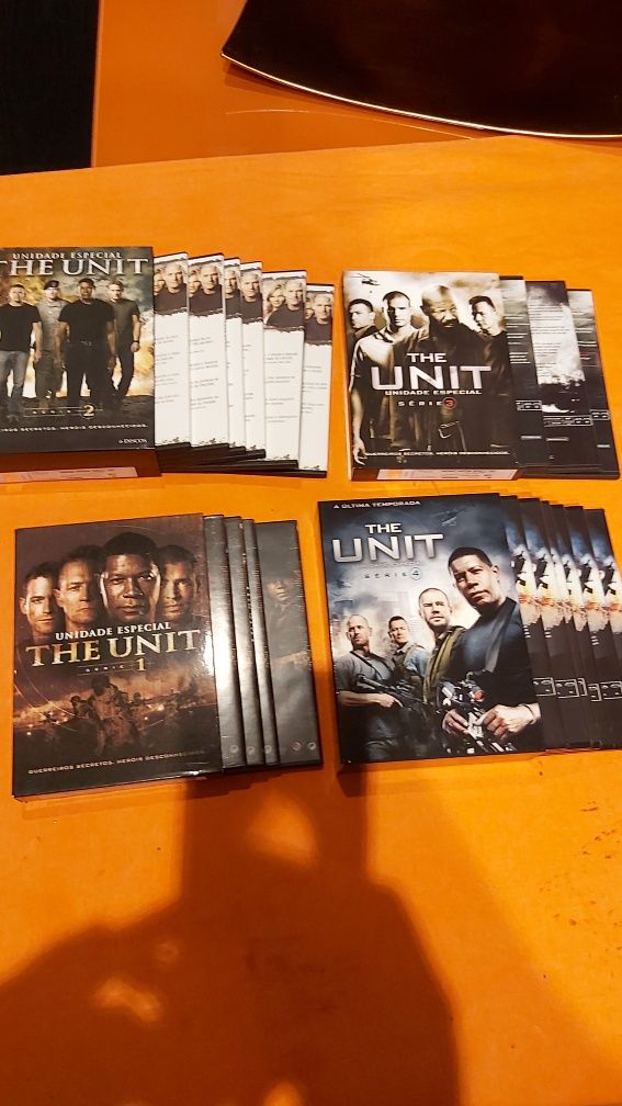 Vendo coleção de Dvds da Serie The Unit