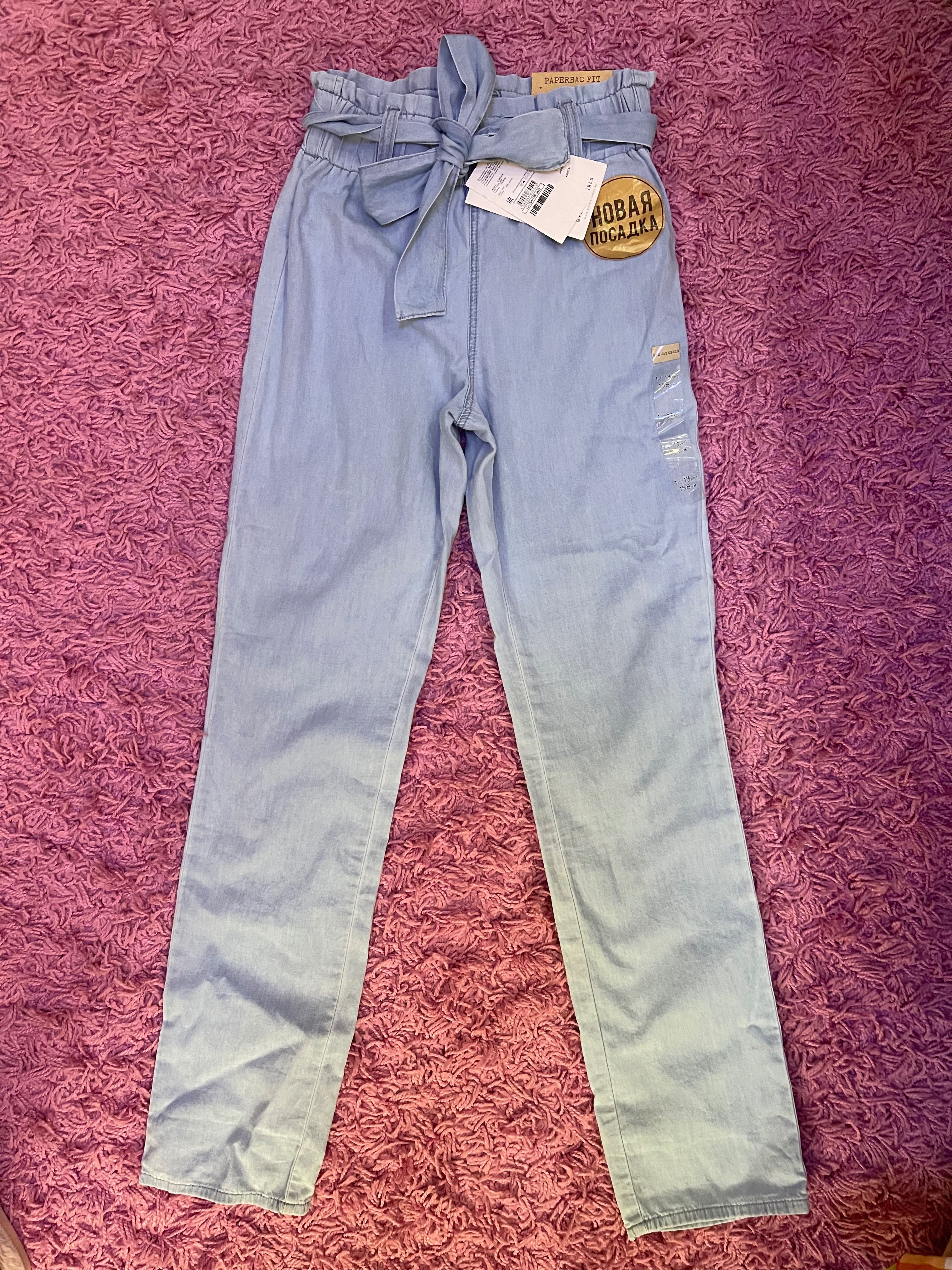 Джинсы / хлопковые штаны на девочку Gloria Jeans 12-13 л, 158 см