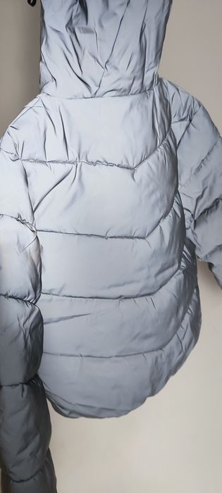 Kurtka 116 dziewczęca przejściowa odblaskowa