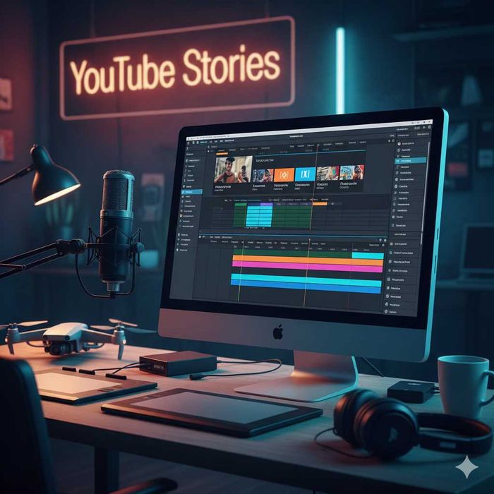 Створюю YouTube історії "під ключ" | Відеомонтаж, Воркер