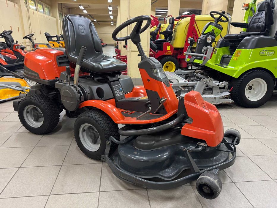 Traktorek Kosiarka Rider Husqvarna R 15V2 AWD 4X4 KAWASAKI 167 MTG