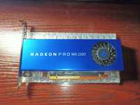 Radeon PRO WX2100 2Gb GDDR5 низкопрофильная (проф. RX550) Low profile