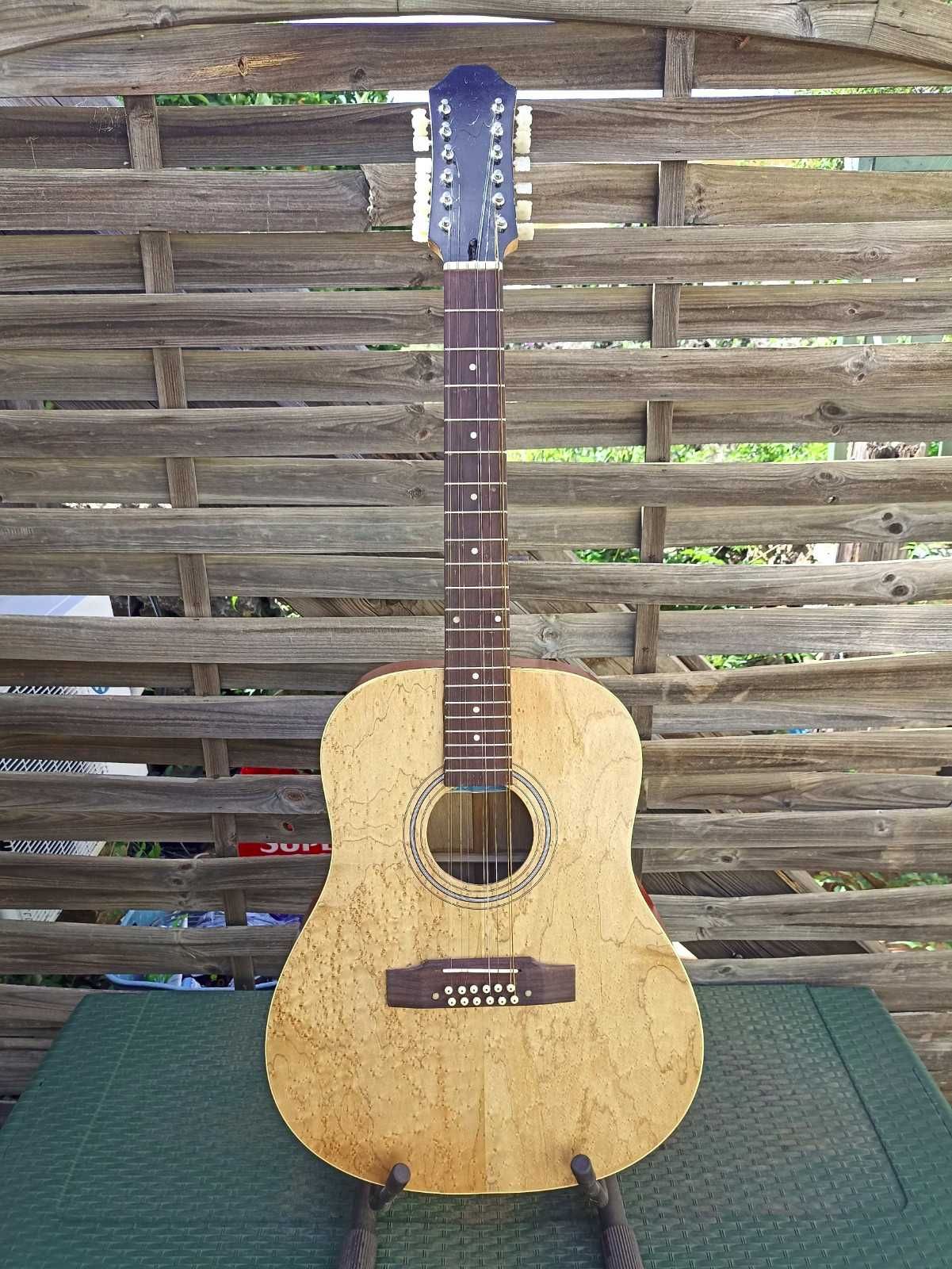 Luthier Built LEFT HAND / CANHOTO 12 String Acoustic Guitar / Guitarra