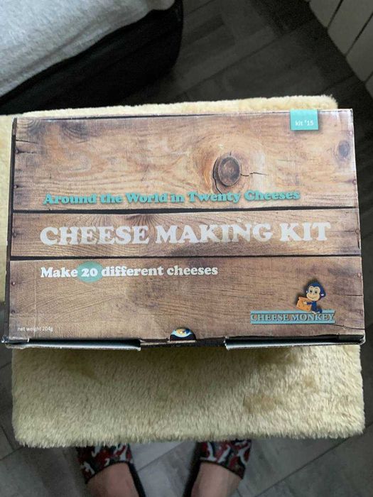 Набір для виготовлення сиру! Around the World in 20 Cheeses