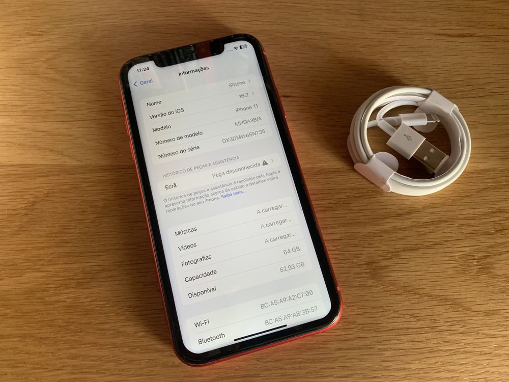 IPhone 11 64gb RED livre desbloqueado