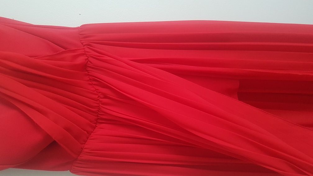 Vestido de cerimônia vermelho