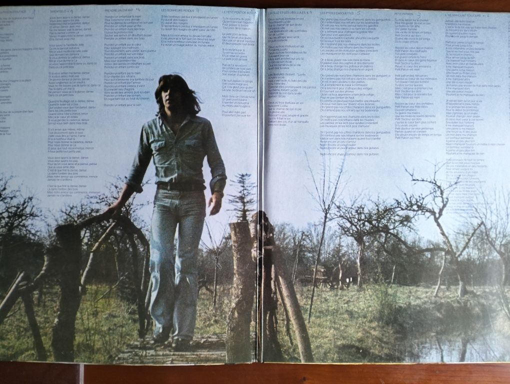Disco de vinil LP Yves Duteil