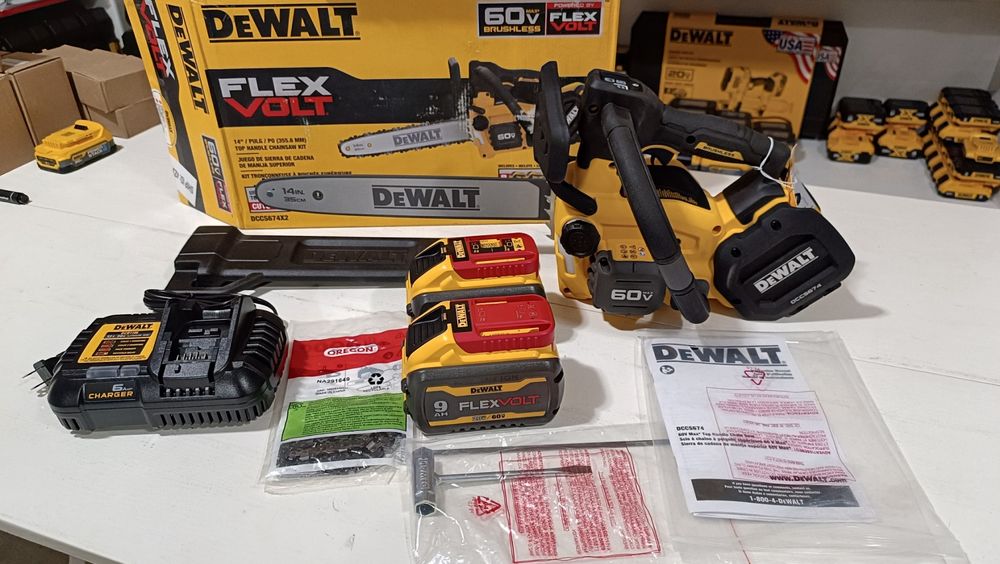 Dewalt dcmcst635 54 / 60 v dccs674 пила цепная ланцюгова з Америки