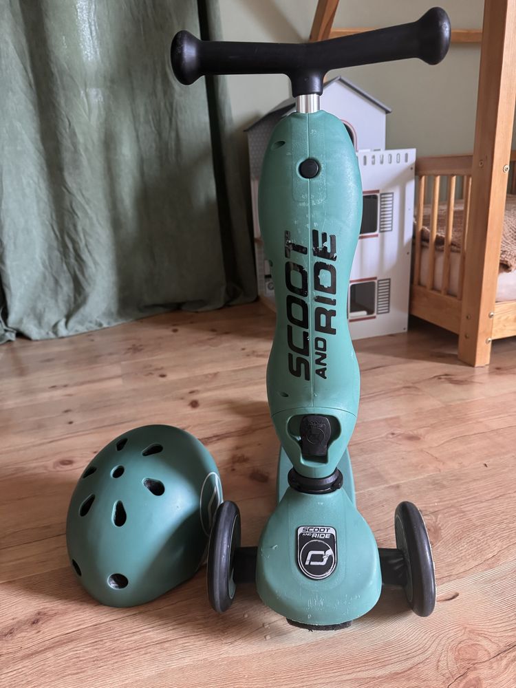 Scoot and ride rowerek i hulajnoga w jednym