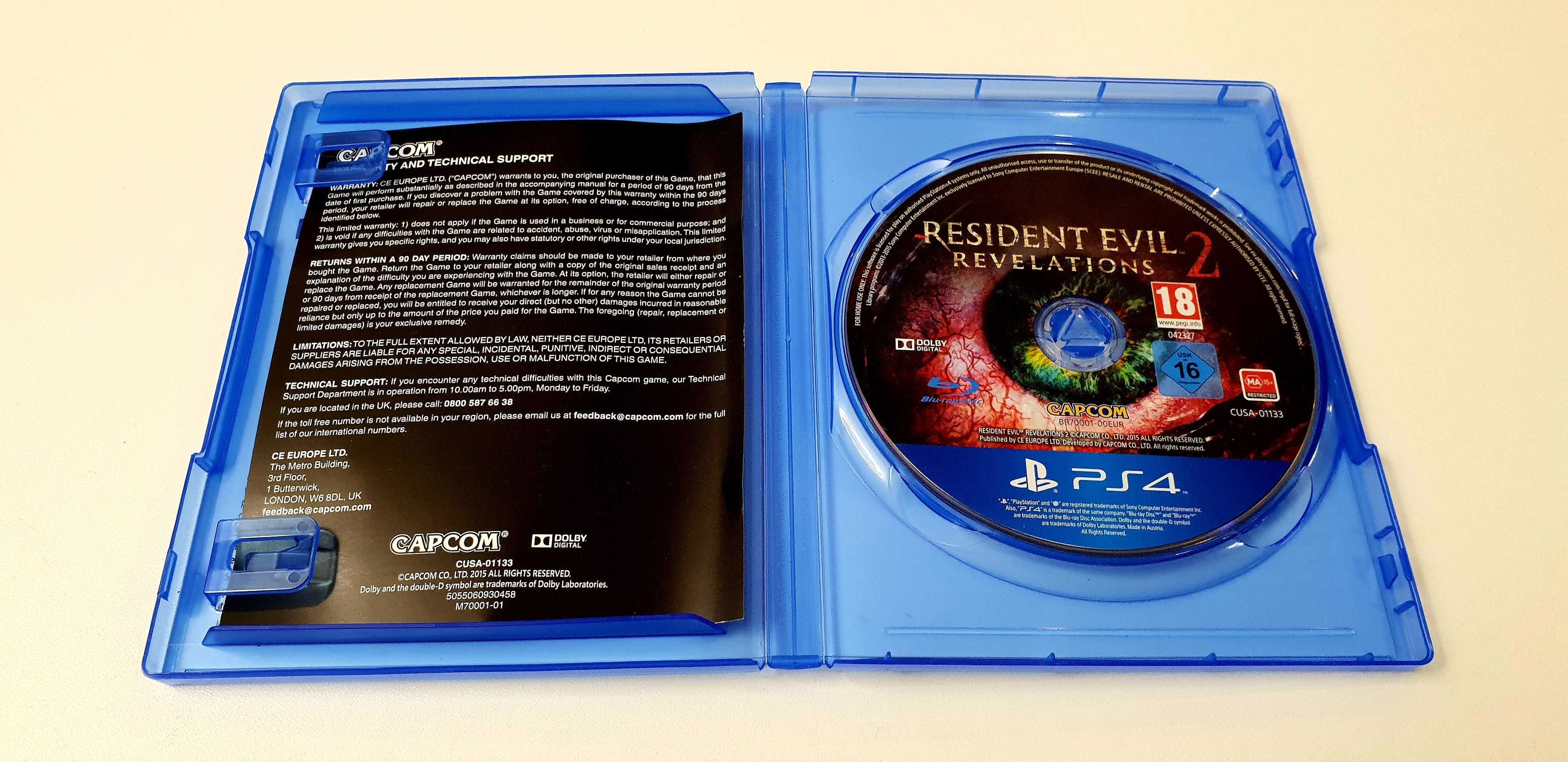 Gra Resident Evil Revelations 2 II PL PS4 PS5 Playstation 4 5