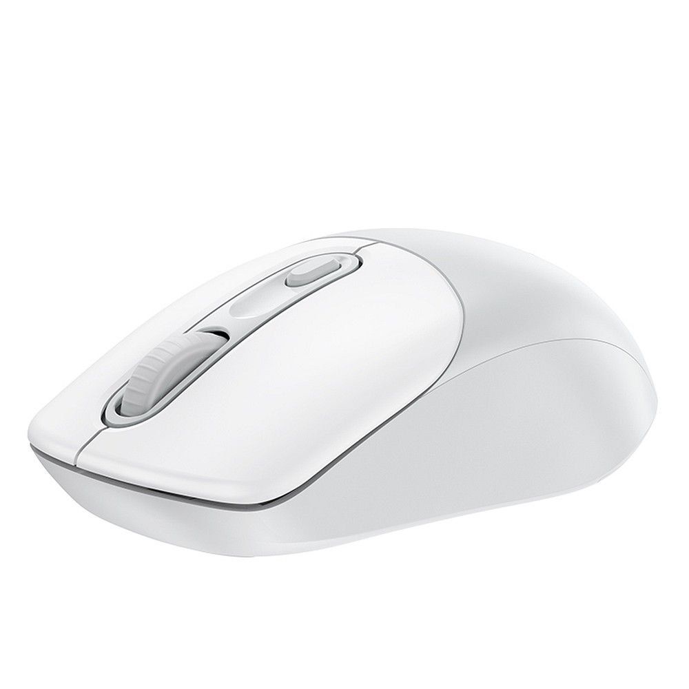 HOCO mysz komputerowa bezprzewodowa 2.4G GM28 biało szara
