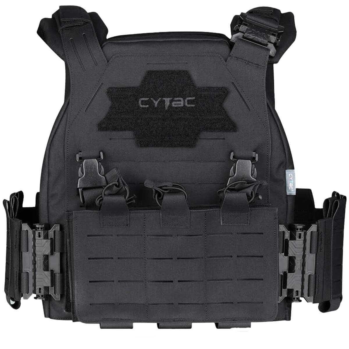 Плитоноска тактическая Cytac Tactical black/Плитоноска тактична