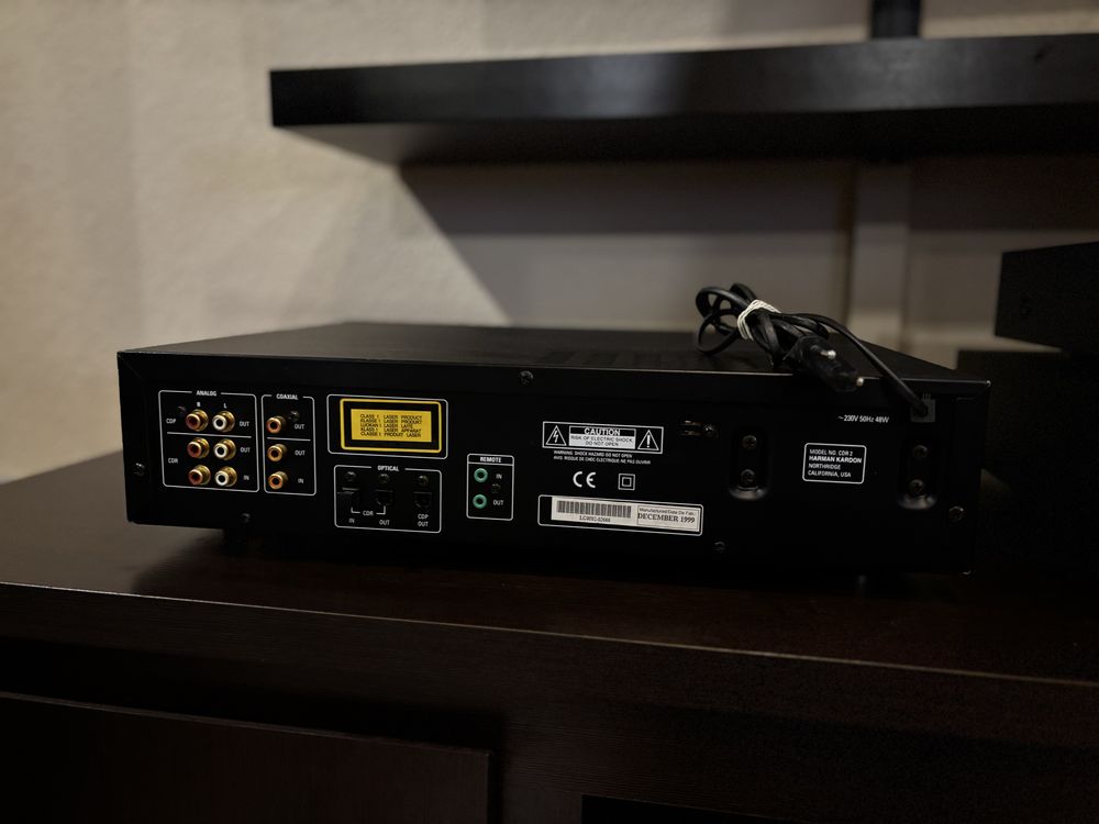 Emotiva mc1, basX A7 oraz Harman Kardon CDR2 nagrywarka