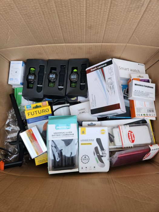 Lote de peças eletrónica