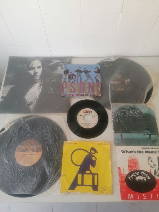 Coleção de Discos de Vinil - Álbuns e Singles Lote LP Vários Artistas