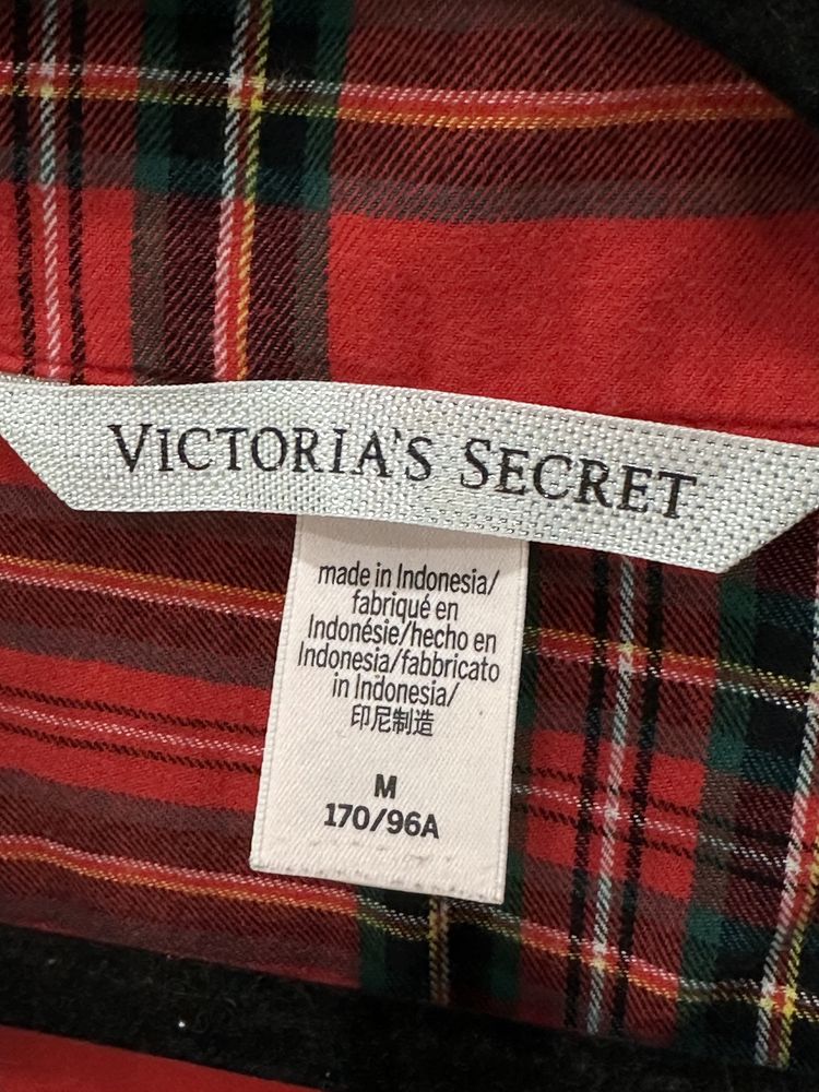 Koszula od piżamy świąteczna Victoria’s Secret rozmiar M