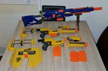 Várias Nerf s leia a descrição.