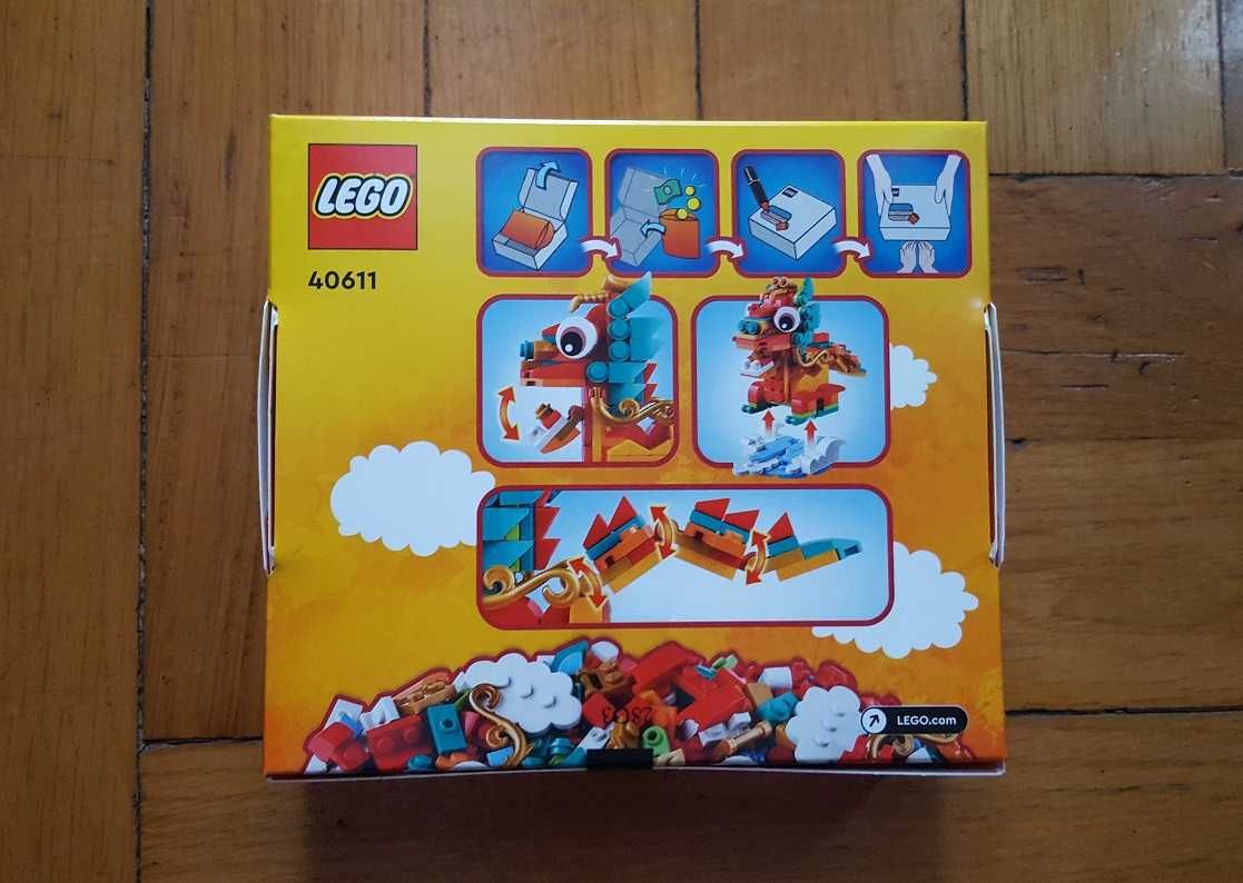 LEGO 40611 - Rok smoka 2 sztuki - Klocki Lego Nowy zestaw GwP !!!