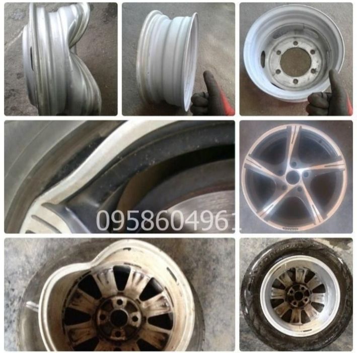 Рихтовка та прокатка дисків. Шиномонтаж