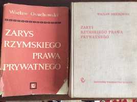 Zarys Rzymskiego Prawa Prywatnego. Wacław Osuchowski. 1962