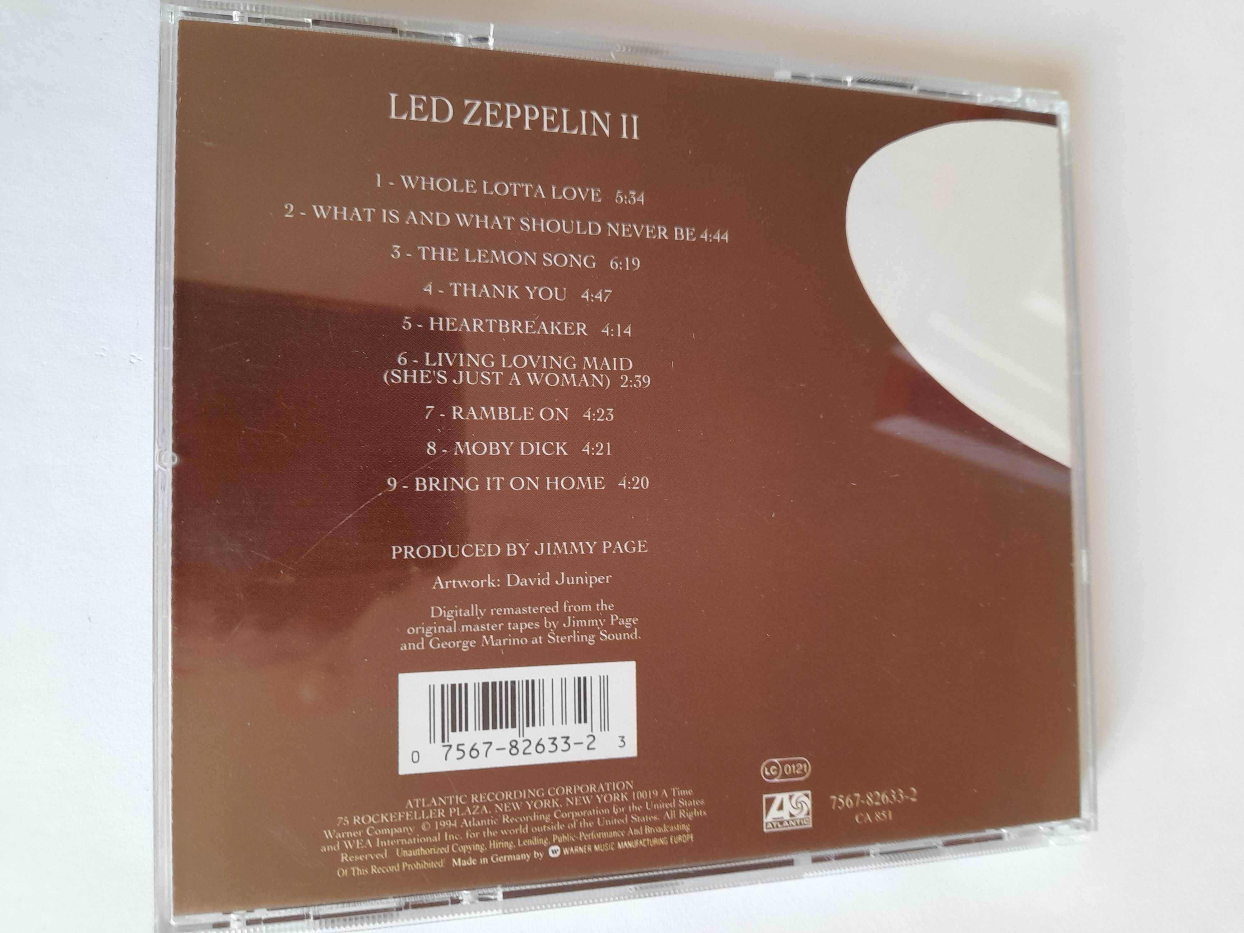 CD Led Zeppelin II Led Zeppelin