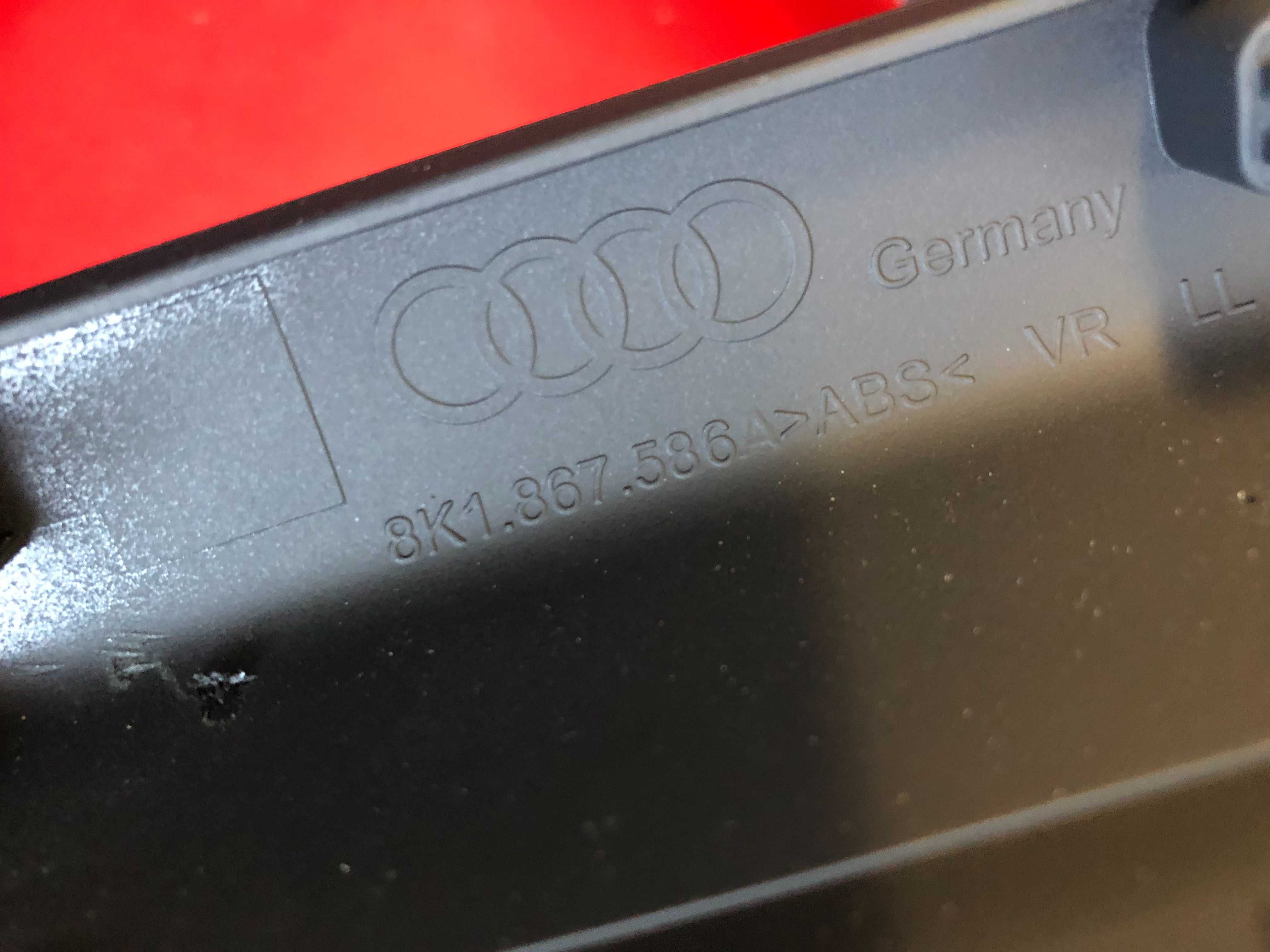 Podłokietnik rączka uchwyt boczka drzwi prawy przód Audi A4 B8 ŁADNY