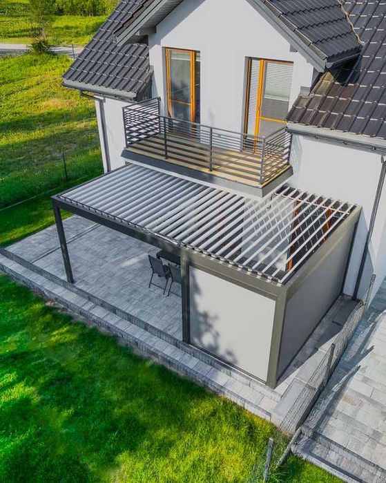 Pergola Altana Zadaszenie Tarasu Patio Weranda Montaż Transport Pomiar