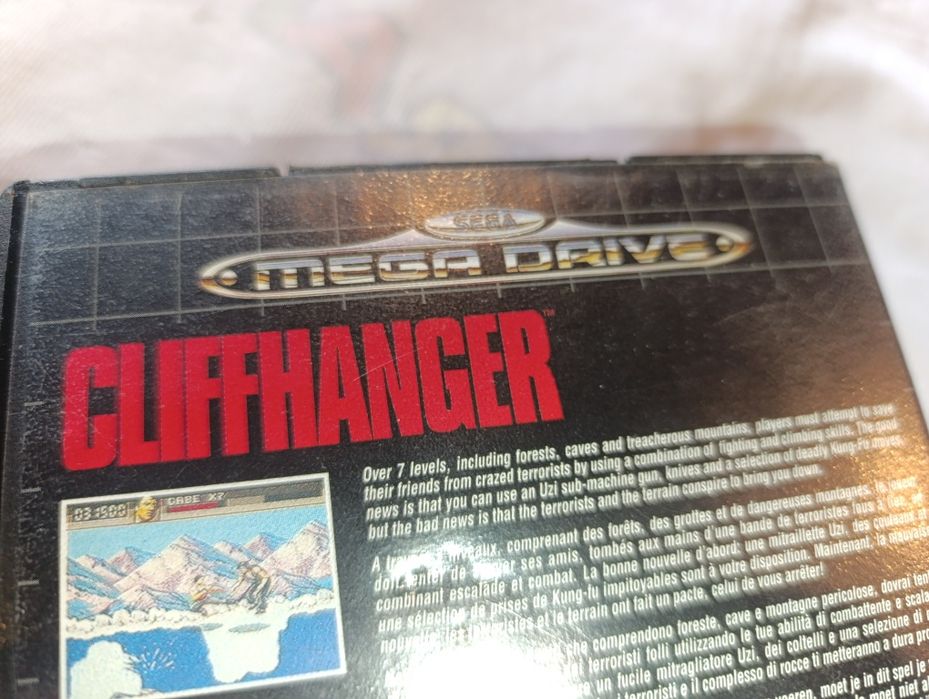 Cliffhanger Sega Mega Drive testowana sprawna sklep kioskzgrami