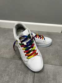 PUMA buty sportowe r. 41 Jada Rainbow adidasy białe