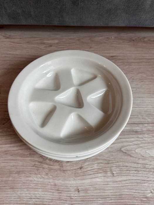 Zestaw 3 talerzyków do degustacji, talerzyki degustacyjne