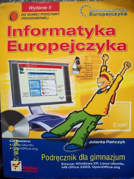 Informatyka Europejczyka podręcznik - gimnazjum