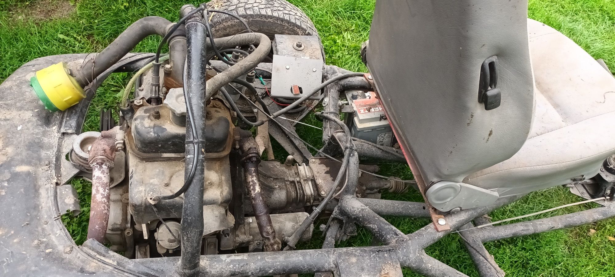 Trajka, trójkołowiec  fiat 126p