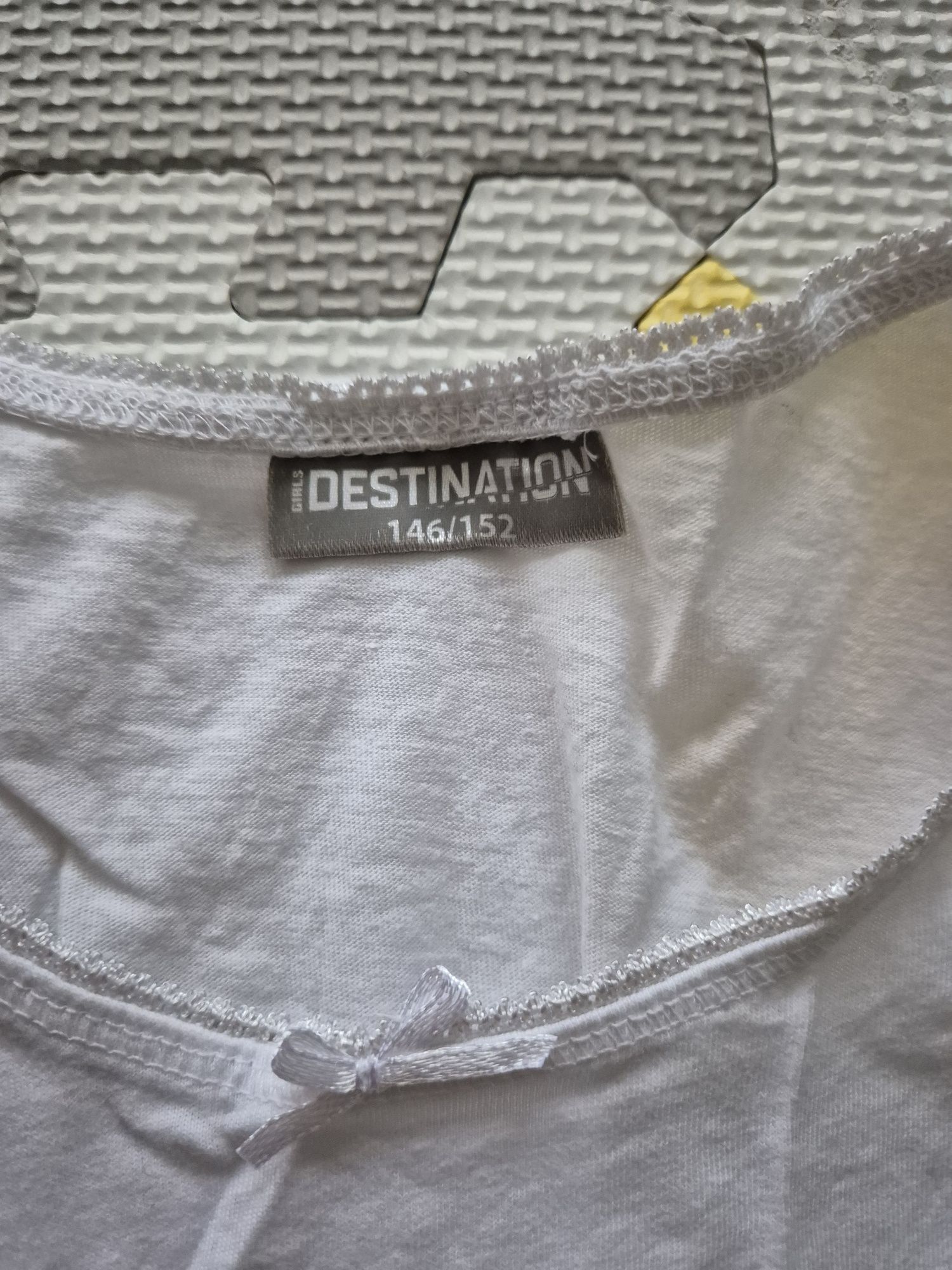Zestaw 2x podkoszulek dziewczęcy na szelkach Destination 146/152