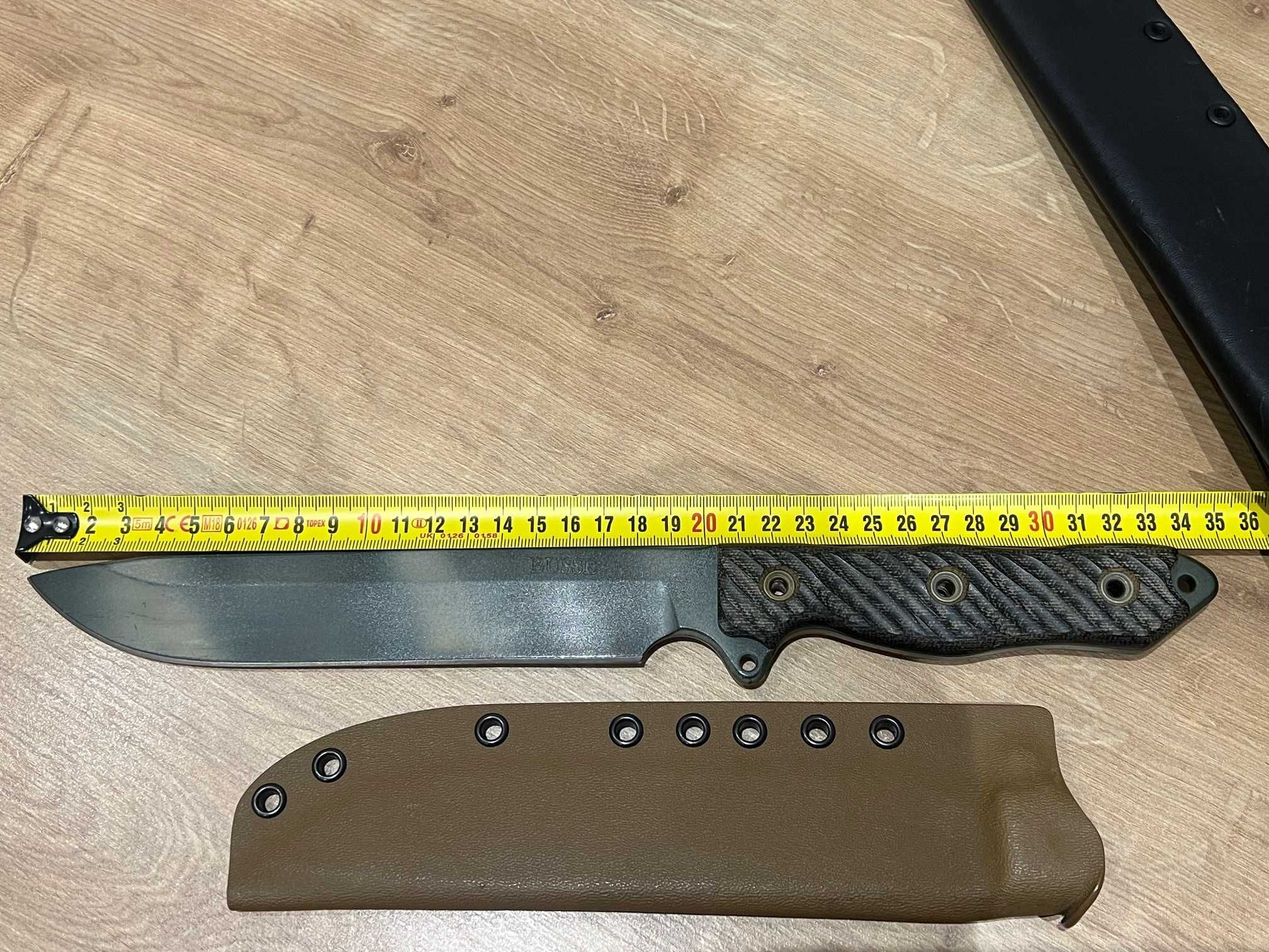 Nóż fixed Busse DSSF Desert Storm Stealth Fighter CAMO