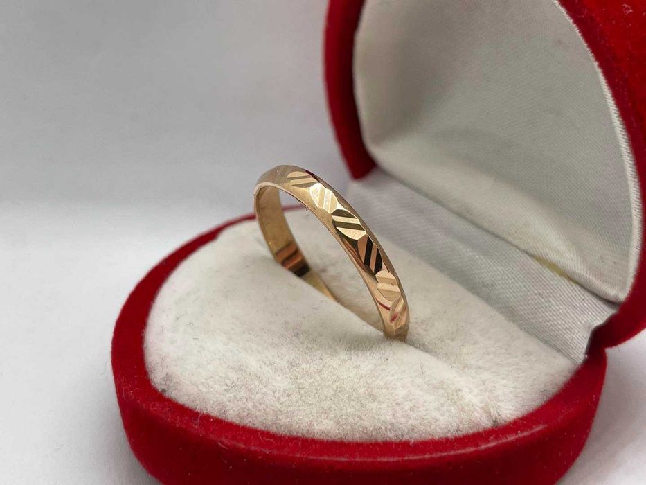 Złota Obrączka pr.585 2,4g r.21