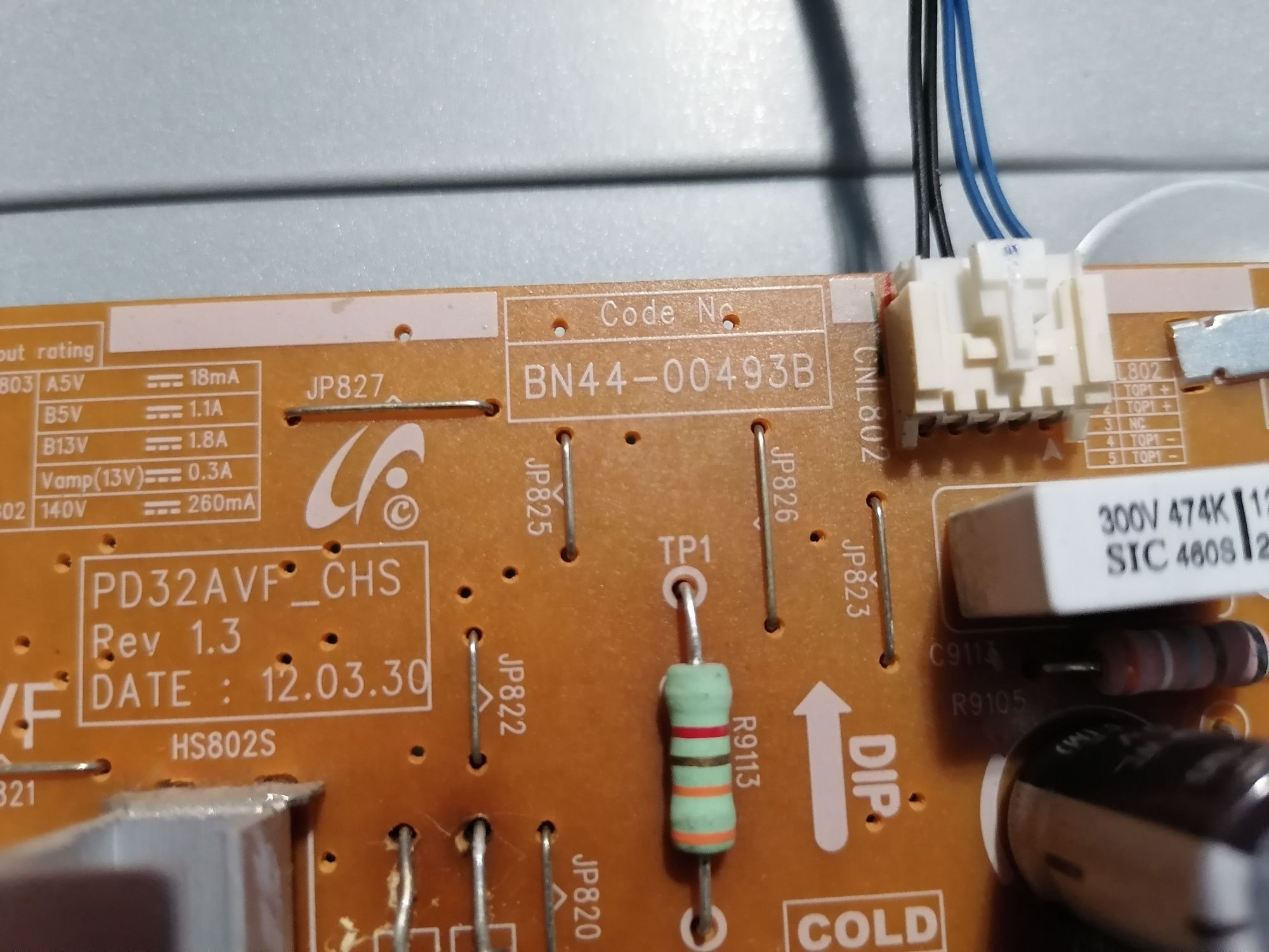 Samsung UE32EH5007K по запчастинах