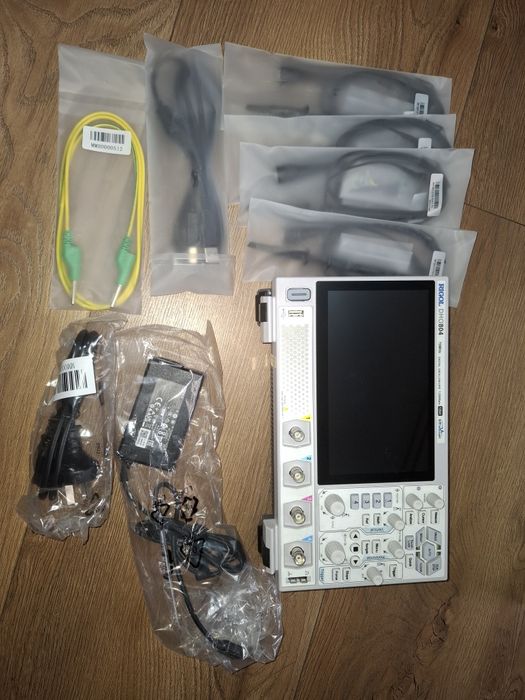 RIGOL DHO804 oscyloskop cyfrowy 70 MHz, 4 kanały analogowe, 1 kanał EX
