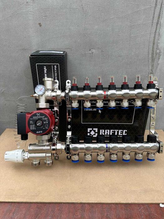 Колектор у зборі з насосом RAFTEC-Німеччина, Гарантія