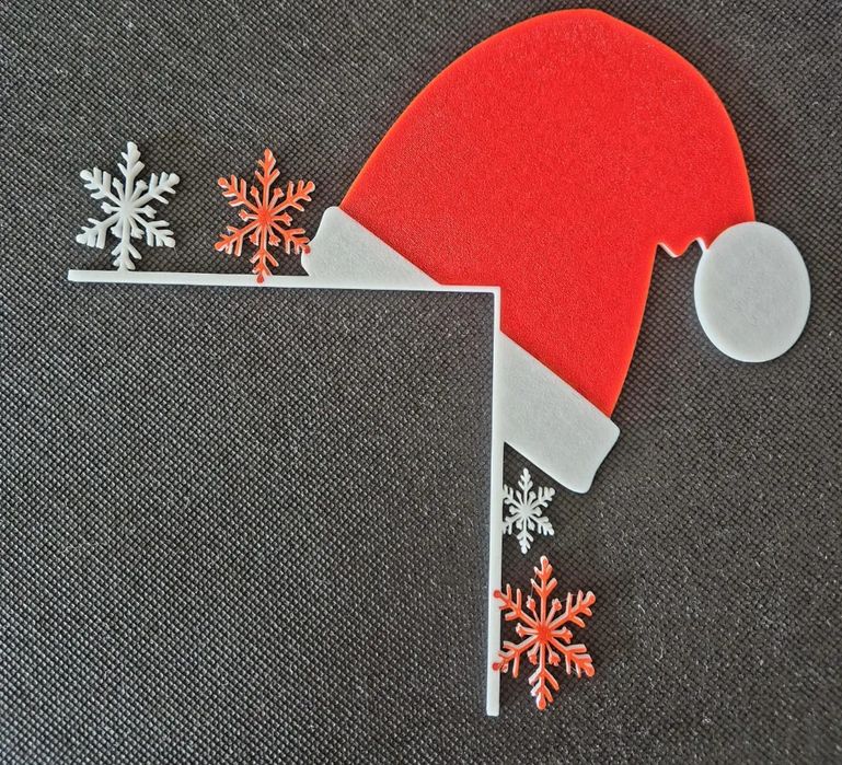 Canto de Porta 'Chapéu de Neve' Natalício