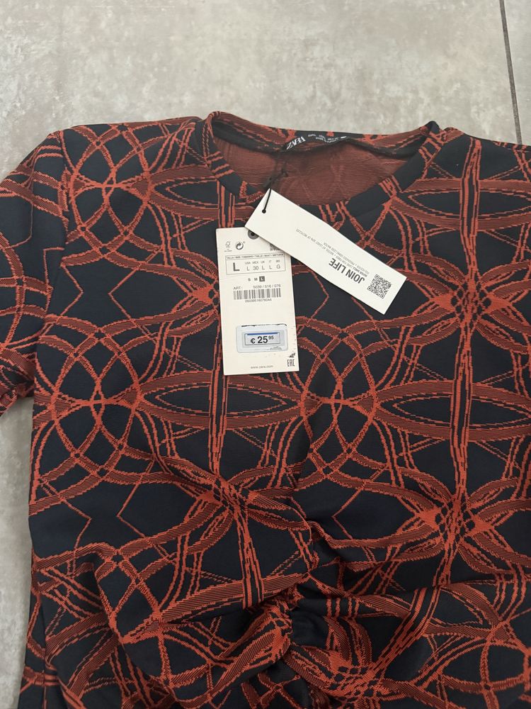 midi sukienka Zara L