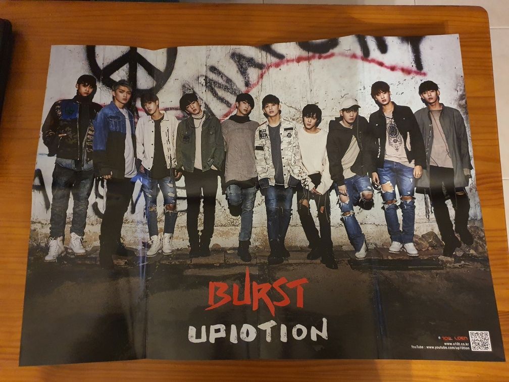 [Kpop] Up10tion 5th mini album "Burst" + Poster