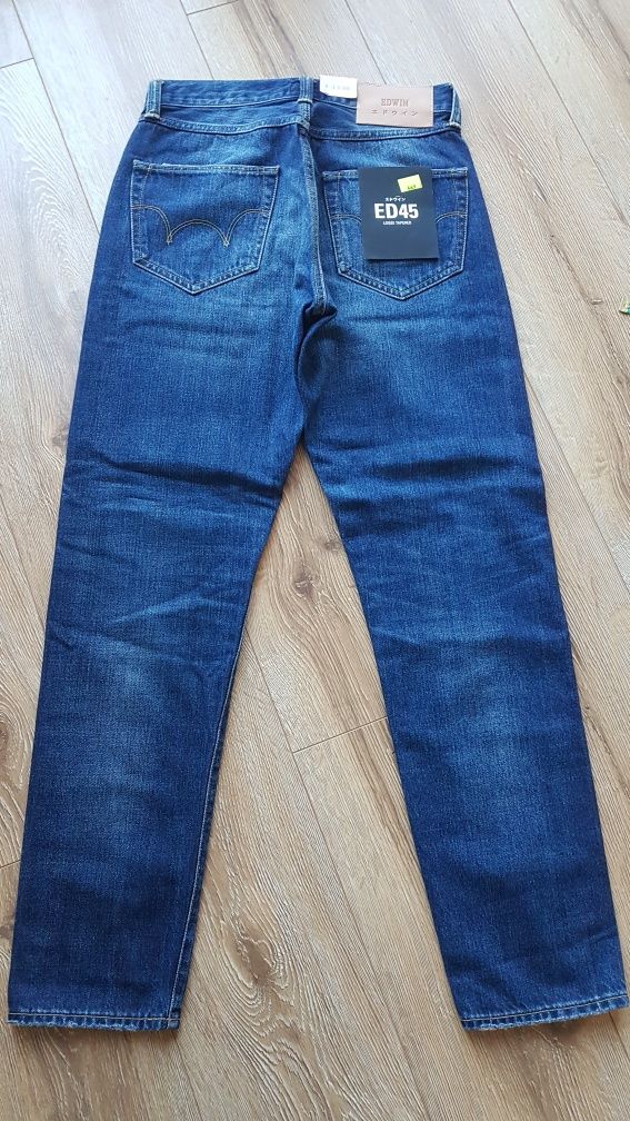 Edwin Ed-45 Loose Tapered jeansy męskie dżinsy spodnie W28