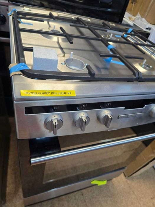 OUTLET Amica Kuchnia gaz-elek 617GES3.33HZpTaDpA PIZZA gwar 2 lata K2