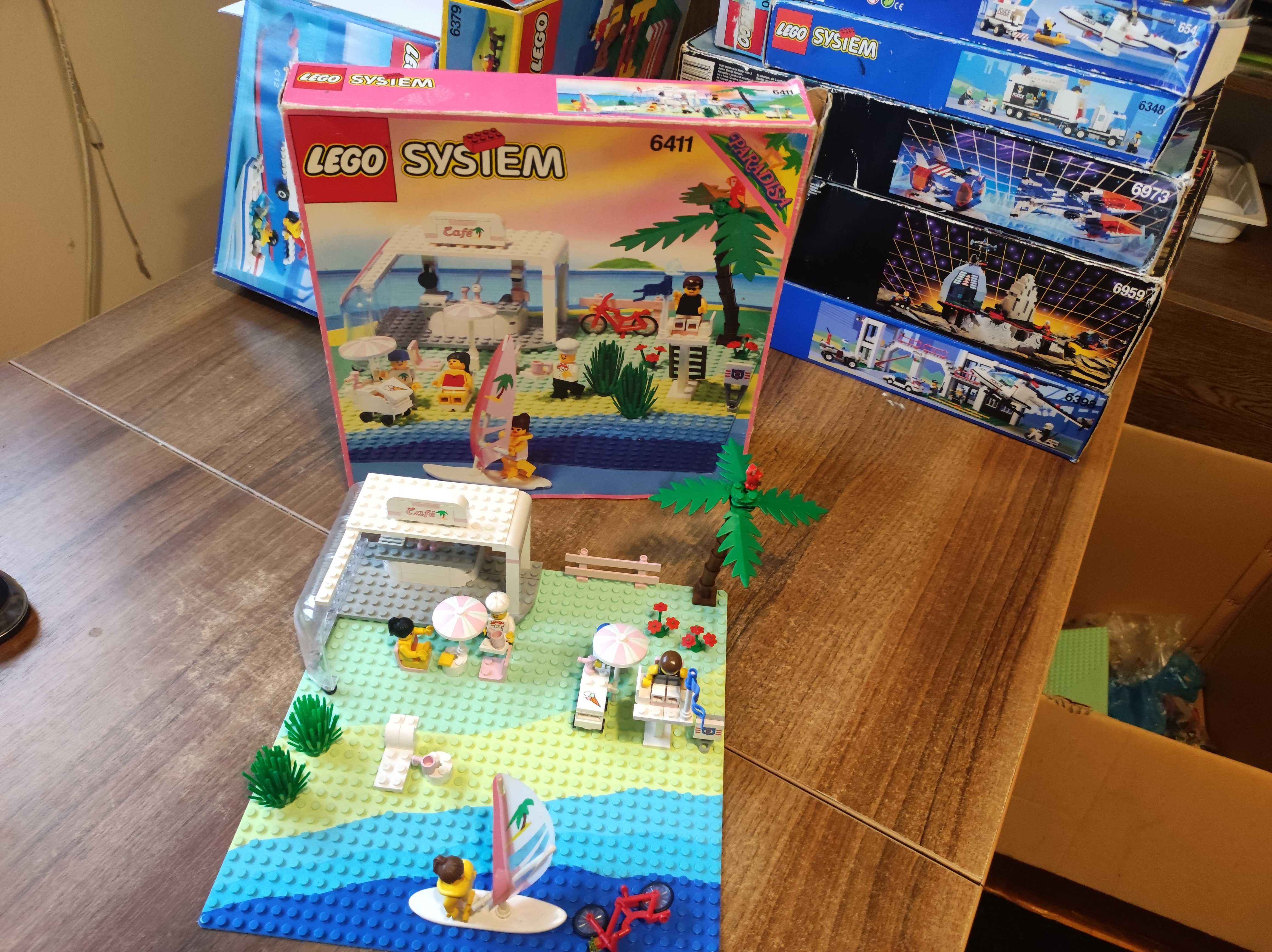 Lego 6411 kawiarnia na plaży Paradisa pudełko instrukcja